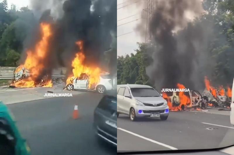 Kemenhub-Polisi Investigasi Kecelakaan di KM 58 Tol Jakarta-Cikampek