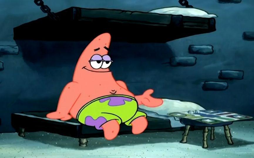 8 Momen Patrick Star Masuk Penjara, Langganan Pak Polisi!