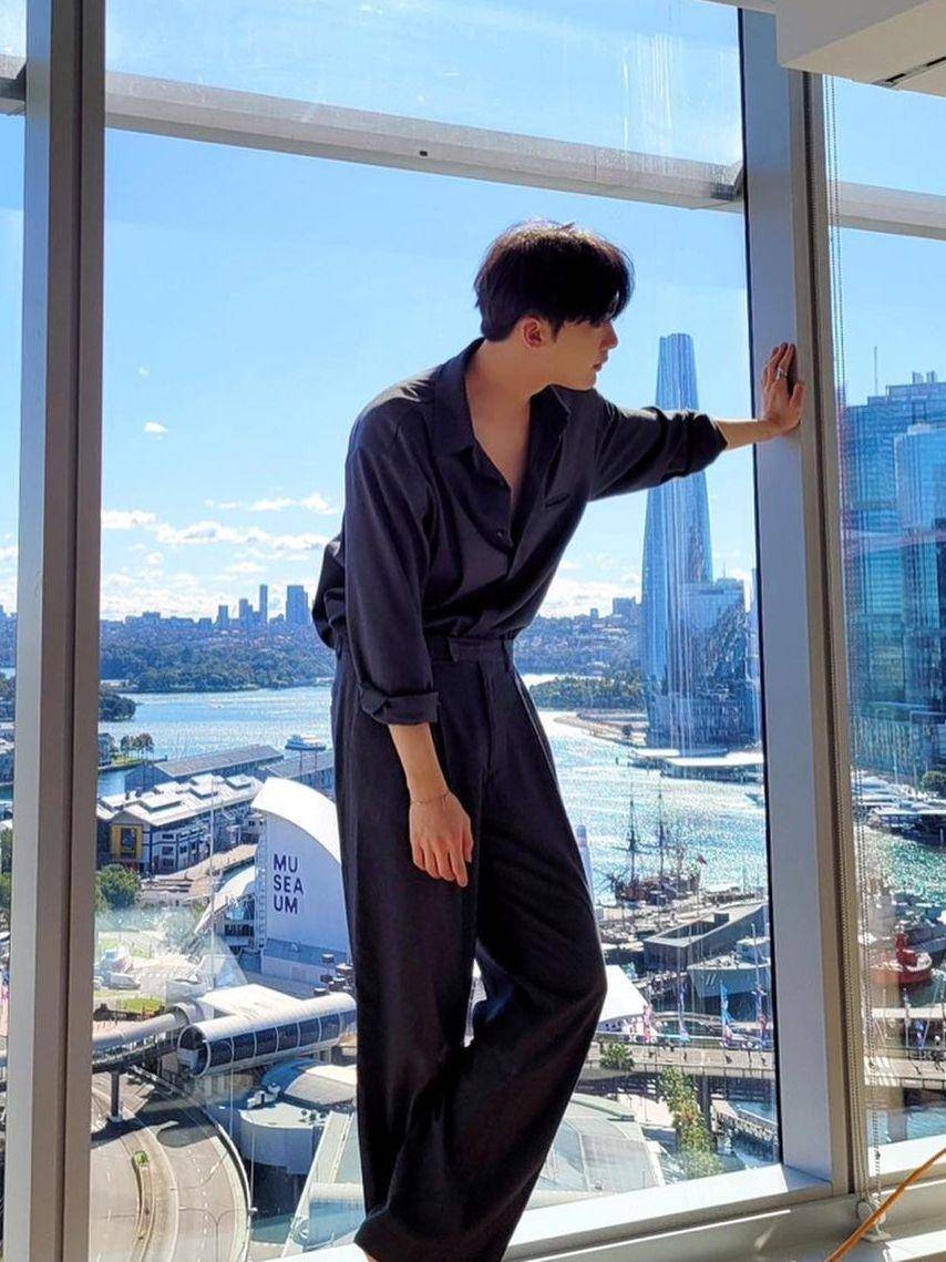 potret Sanha ASTRO (instagram.com/ddana_yoon)
