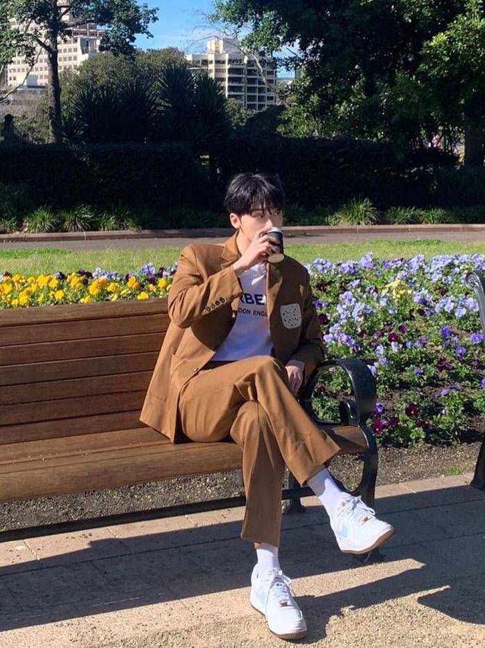 potret Sanha ASTRO (instagram.com/ddana_yoon)