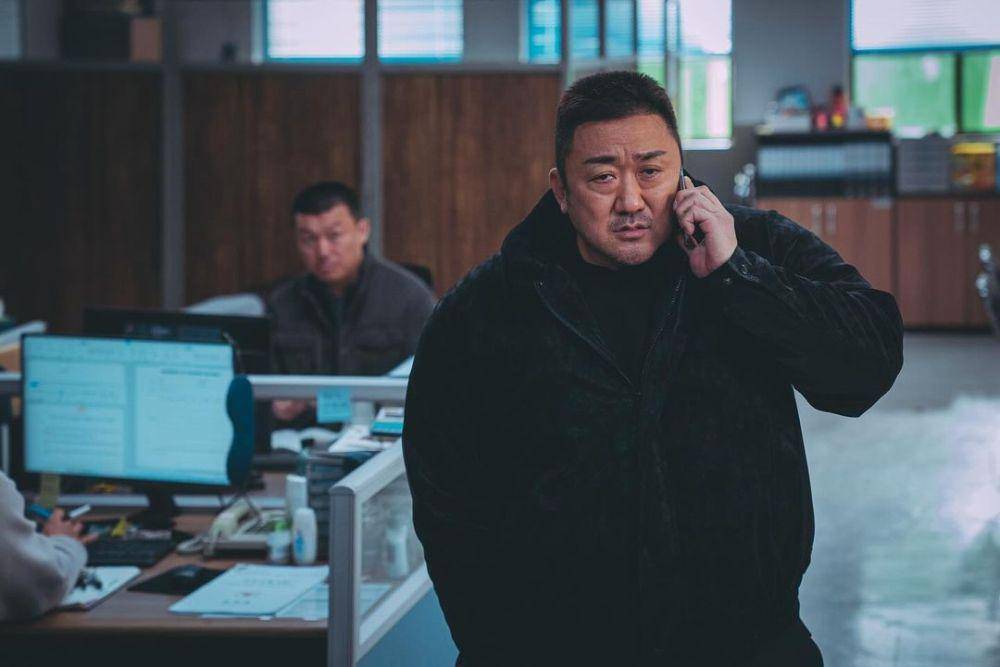 cuplikan Ma Dong Seok di film The Roundup: Punishment (instagram.com/ba_enter)