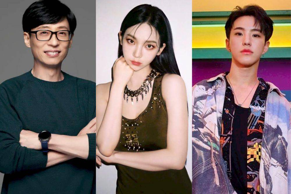 potret Yoo Jae Suk, Karina aespa, dan Hoshi SEVENTEEN (instagram.com/yoojaeseok72 | instagram.com/katarinabluu | instagram.com/ho5hi_kwon)