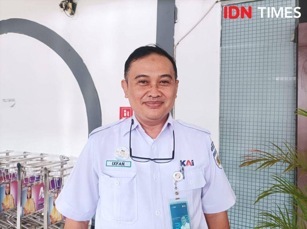 Manager Humas KAI Daop 1 Jakarta Ixfan Hendriwintoko (IDN Times/Dini Suciningrum)
