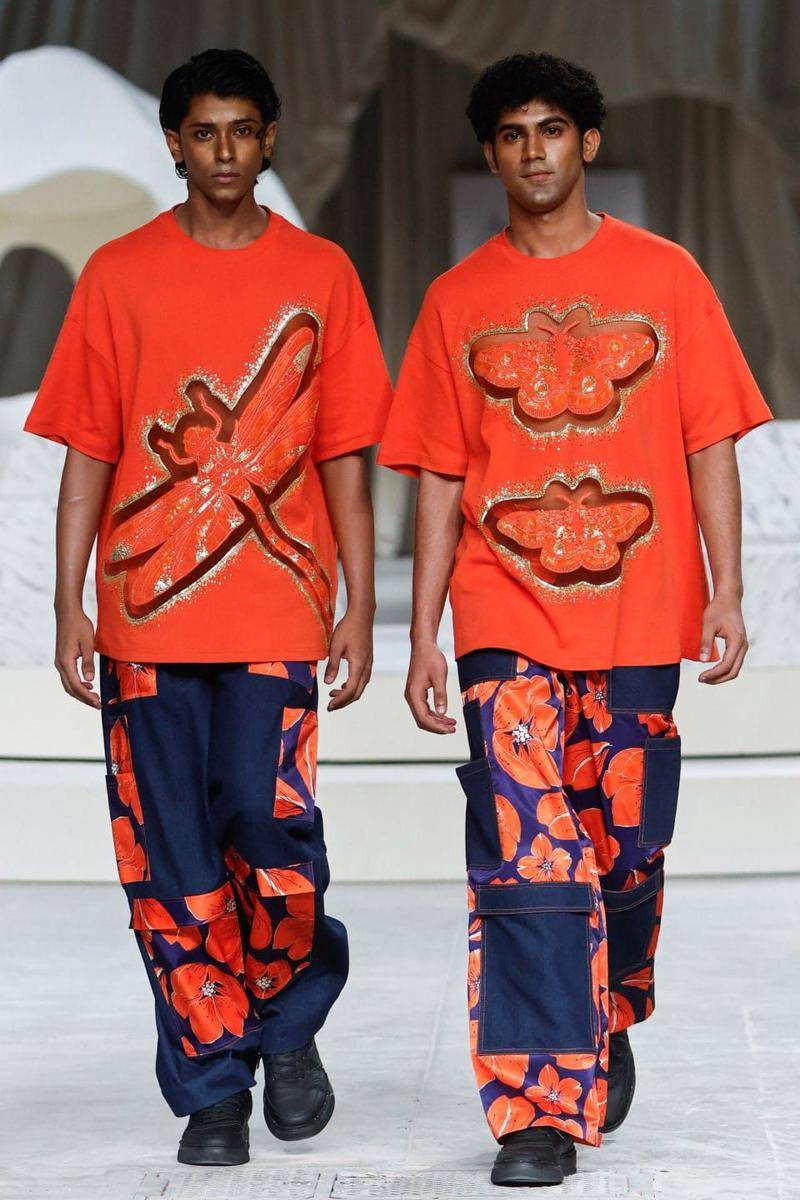 AFEW Rahul Mishra F/W '24 di Lakme Fashion Week 2024 (instagram.com/lakmefashionwk)