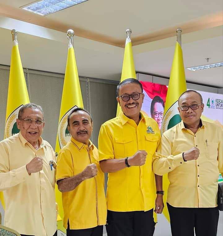 Pj Gubernur NTB Lalu Gita Ariadi saat menghadiri undangan DPP Partai Golkar di Jakarta. (dok. Istimewa)