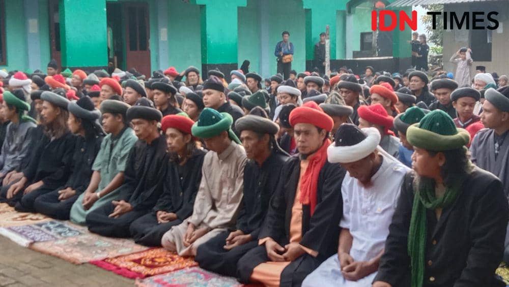 [FOTO] Potret Jemaah An-Nadzir Gowa Salat Idul Fitri Hari Ini