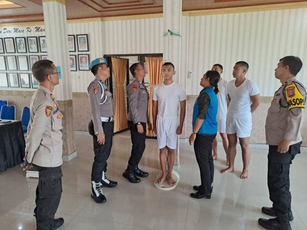 Polres Tabanan Terima Pendaftaran Calon Anggota Polri 2024