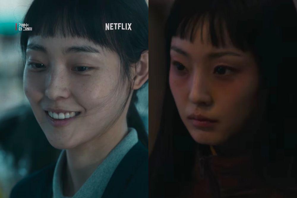 3 Kesamaan Jeong Su In dan Parasit Heidi di Drakor Parasyte: The Grey