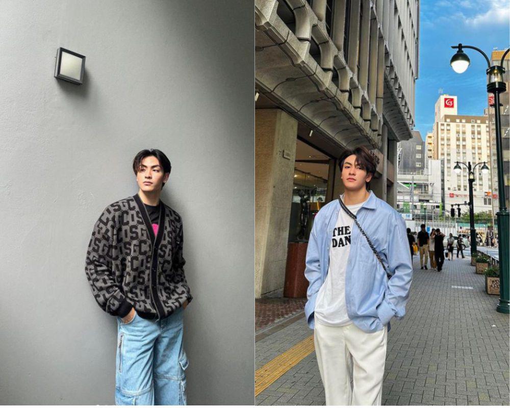 7 Inspirasi Outfit Libur Lebaran ala Joong Archen, Tetap Fashionable!