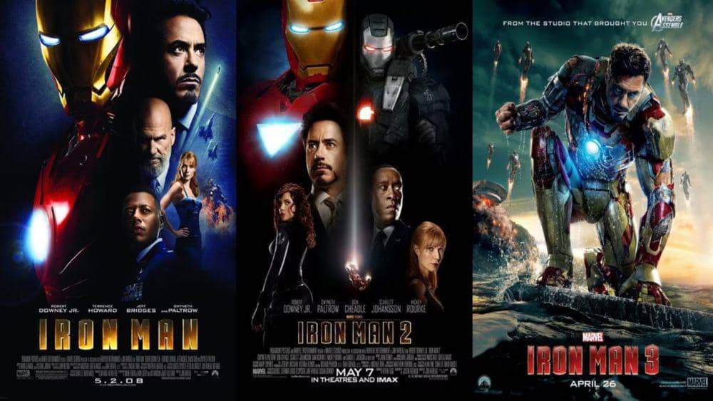 trilogi Iron Man (dok. Marvel Studios/Iron Man | Iron Man 2 | Iron Man 3)