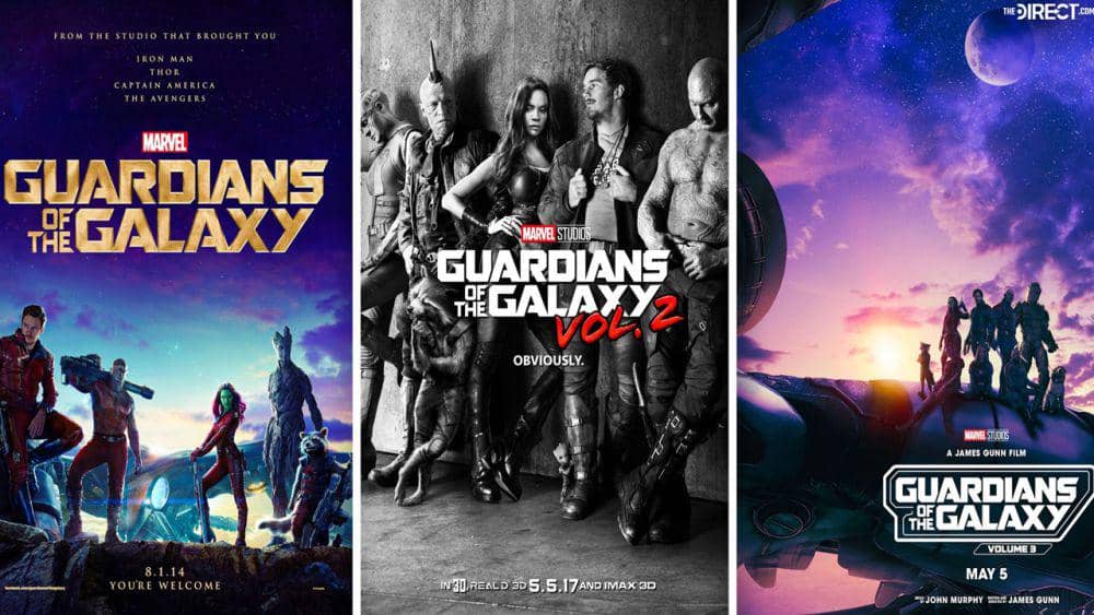 trilogi Guardian of the Galaxy (dok. Marvel Studios/Guardian of Galaxy | Guardian of Galaxy Vol. 2 | Guardian of Galaxy Vol. 3)