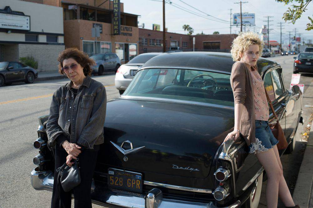 Lily Tomlin dan Julia Garner dalam film Grandma (dok. Sony Pictures Classics/Grandma)