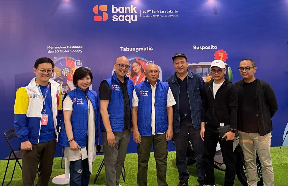 Dukung Solopreneur, Menkop UKM Kunjungi Booth Bank Saqu di JakCloth
