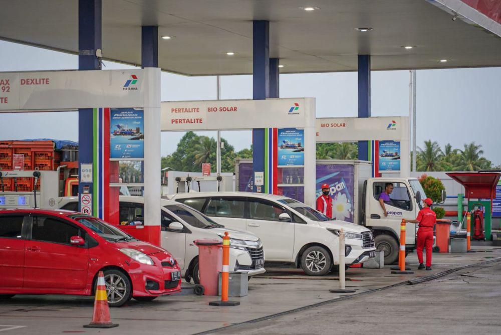 Libur Lebaran, Konsumsi Pertalite dan Pertamax Naik