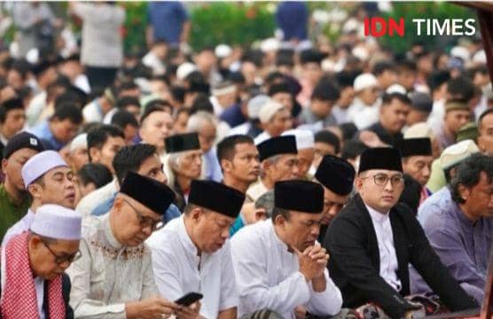 Menjadi bagian masyarakat Banyumas, Pj Hanung mengaku bahagia, Rabu (10/4/2024).(IDN Times/Cokie Sutrisno)