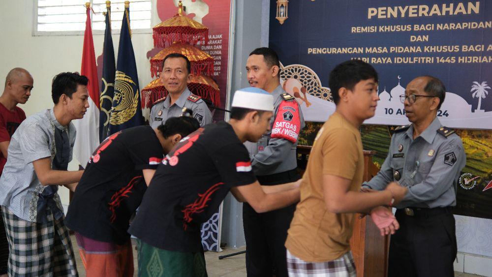 36 Warga Binaan di Lapas Tabanan Dapat Remisi Khusus