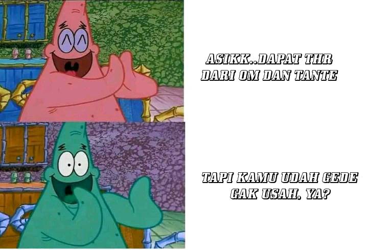 meme THR (dok. pribadi/Iip Afifullah)
