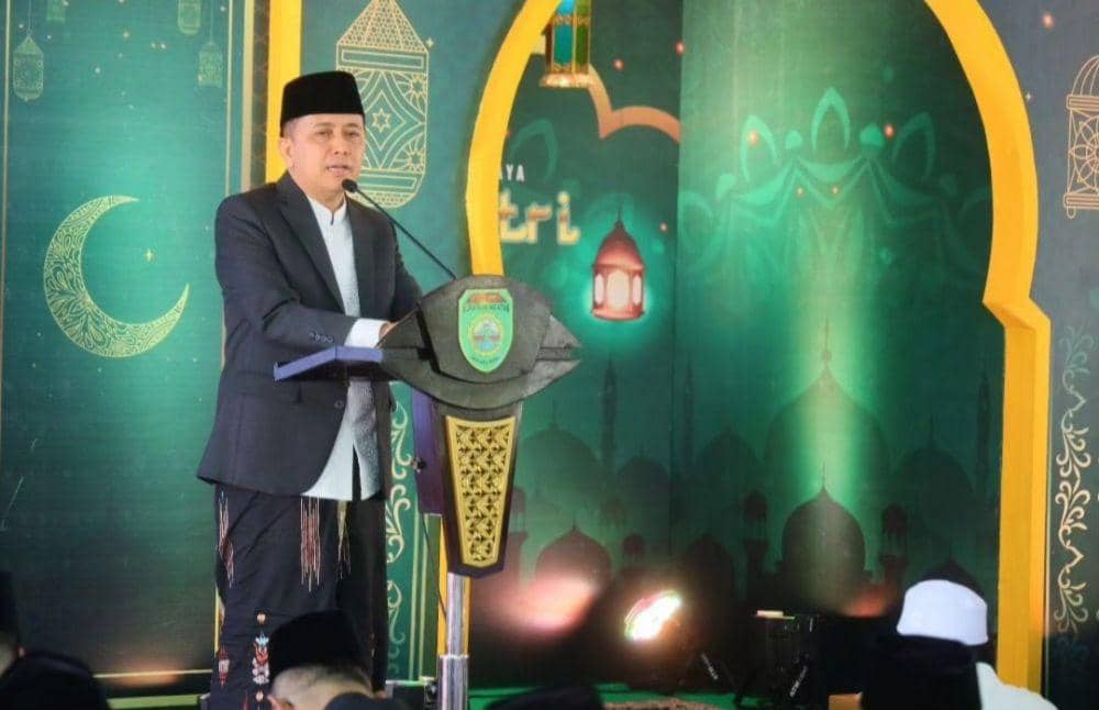 PJ Gubernur Sumsel melakukan open house di kediaman Griya Agung Palembang (Dok: istimewa)