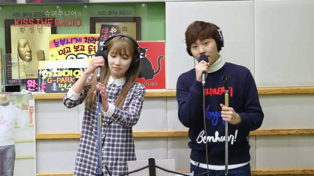 Jisook Rainbow dan Seungkwan SEVENTEEN (youtube.com/KBS CoolFM)