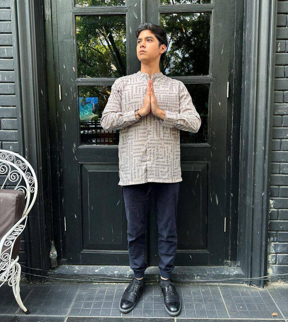 Gaya Artis Pria Saat Merayakan Idulfitri 2024 (Instagram.com/alghazali7)