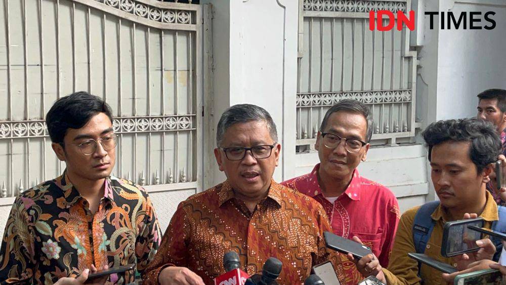 Sekjen PDI Perjuangan Hasto Kristiyanto (IDN Times/Aryodamar)