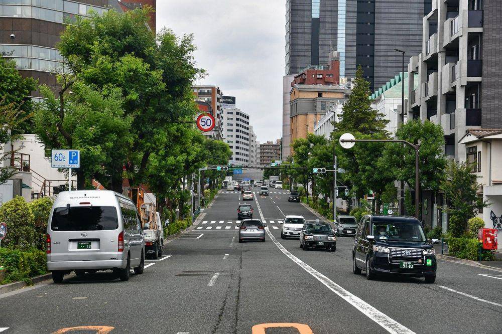 Potret jalan raya di Jepang (pixabay.com/Johnny_px)