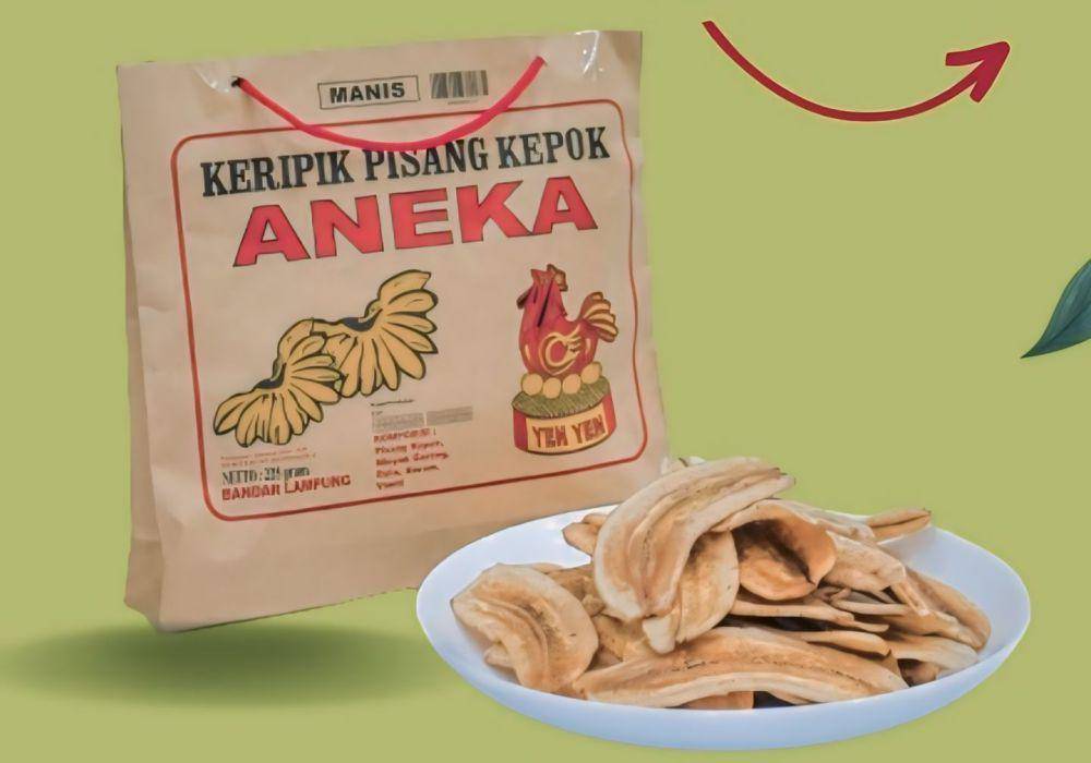 keripik pisang kepok Aneka (instagram.com/anekasarirasa)