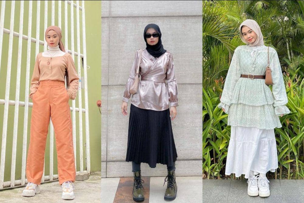 8 Ide Styling Blouse ala Nola Clara Arsyi, Bikin Look Makin Manis