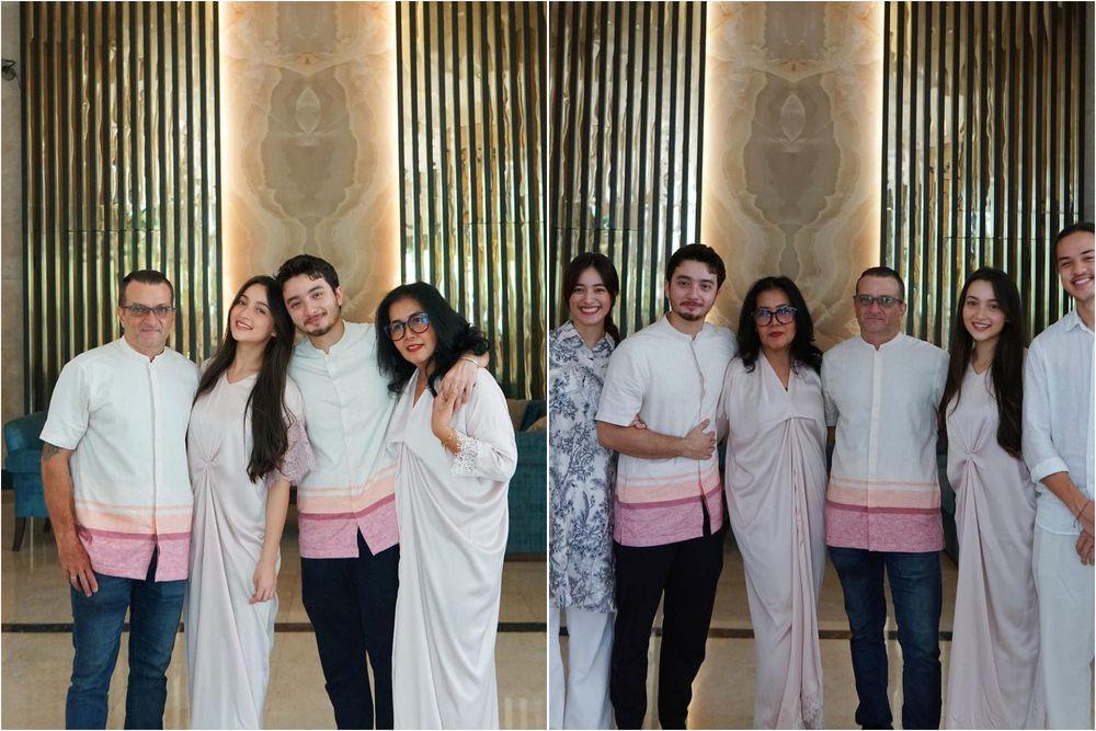 7 Momen Lebaran Bryan dan Megan Domani dengan Keluarga, Ajak Kekasih!