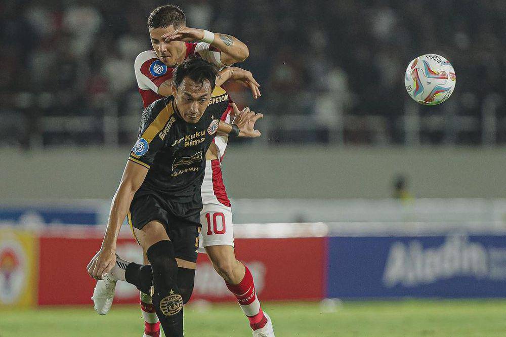 Persis Solo dalam laga menghadapi Persija Jakarta pada putaran pertama Liga 1 2023/2024. (instagram.com/persisofficial)