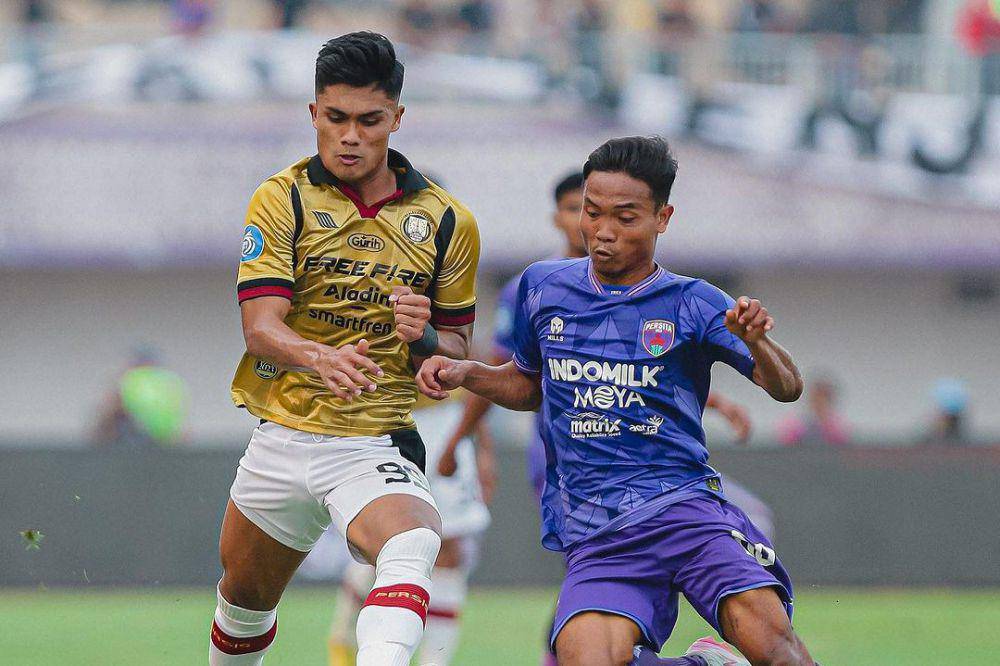 Persis Solo dalam laga menghadapi Persita Tangerang pada putaran pertama Liga 1 2023/2024. (instagram.com/persisofficial)