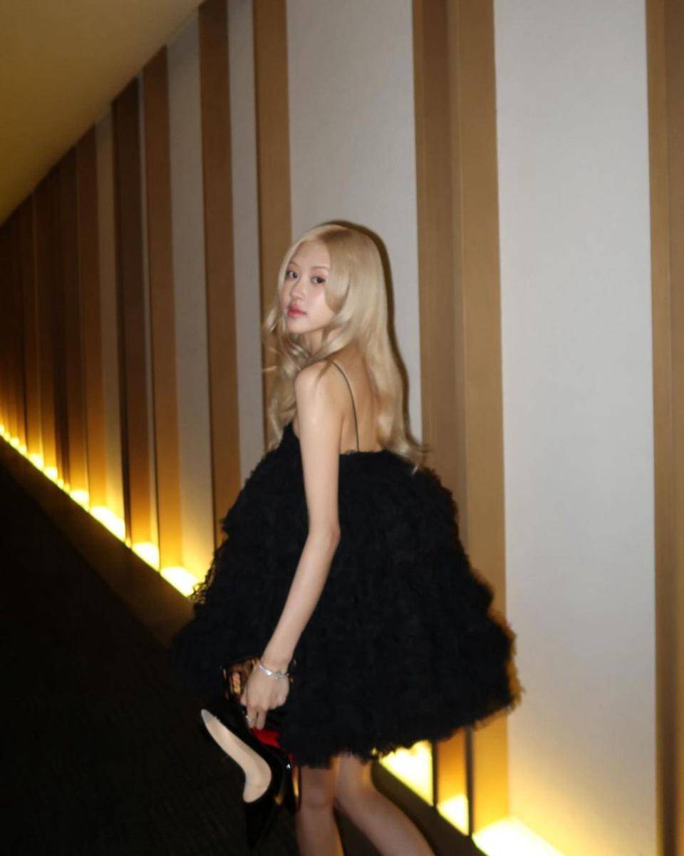 potret Rosé BLACKPINK di Tifanny Co. Event (instagram.com/roses_are_rosie)