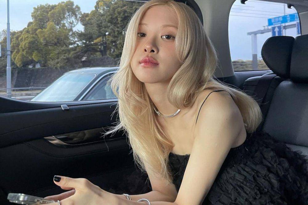 potret Rosé BLACKPINK di Tifanny Co. Event (instagram.com/roses_are_rosie)