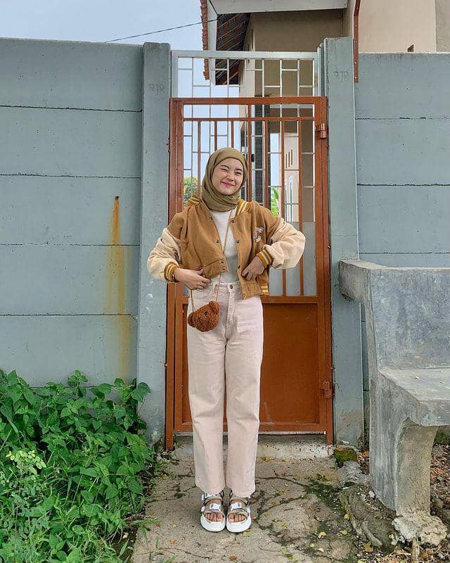 layering outfit ala Siska Amera (instagram.com/siskaamera)
