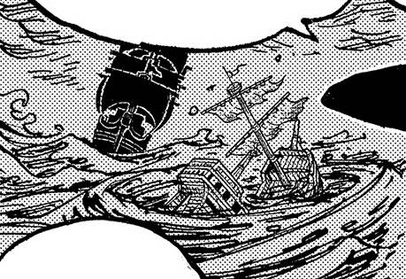 kapal Hinozuki (dok. Shueisha/One Piece)