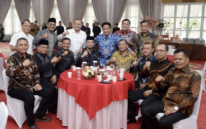 Suasana halal bihalal Pemprov Sumut (Dok. Humas Pemprov Sumut)