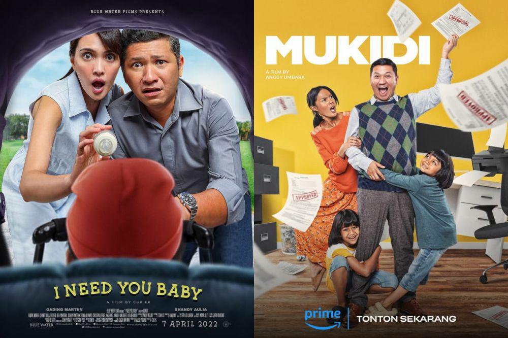 10 Film Komedi Terbaik Gading Marten, Terbaru Mukidi