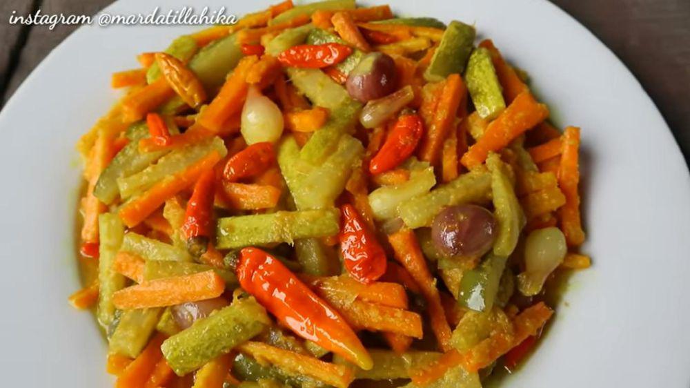 Resep Acar Bumbu Merah, Menu Pendamping Andalan Saat Lebaran