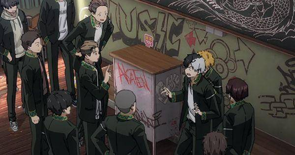 Sakura tak menyangka dirinya disambut dengan baik ( Dok. CloverWorks / Wind Breaker )