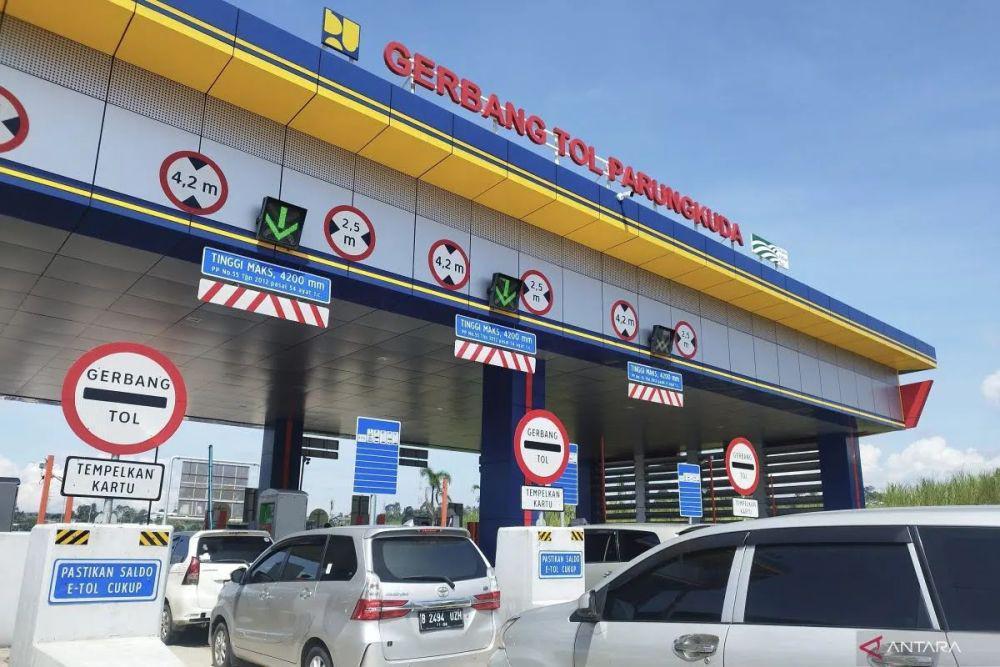 Tol Bocimi Difungsikan untuk Arus Balik Arah Jakarta Sejak Sore Ini