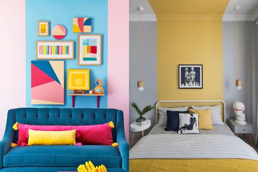 14 Desain Rumah dengan Konsep Color Blocking, Tren Kesukaan Gen Z 2024