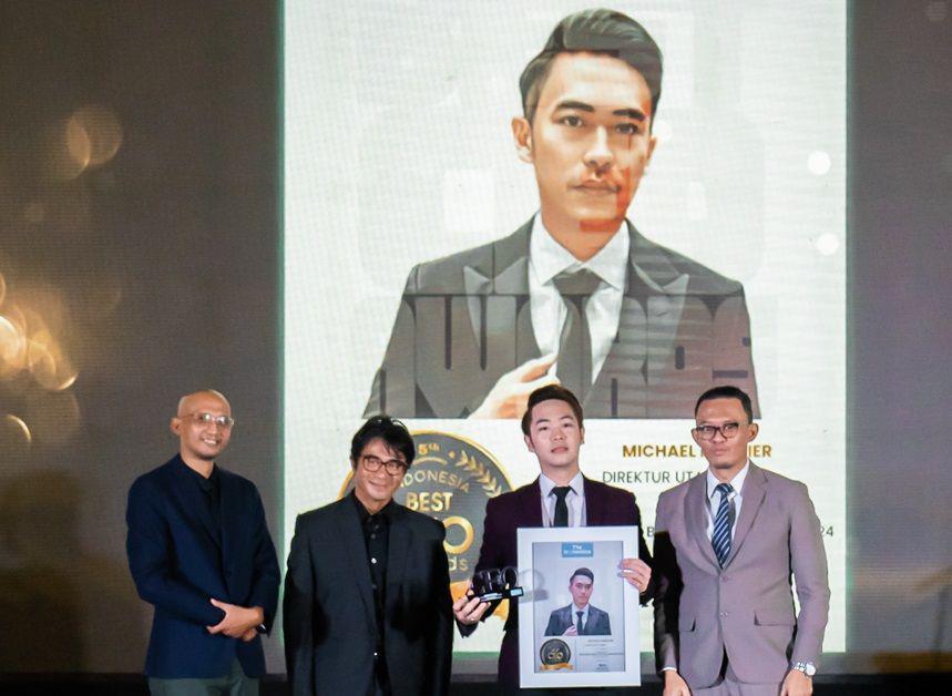 Pebisnis Muda, Michael Mercier Sabet Penghargaan Indonesia Best CEO 2024