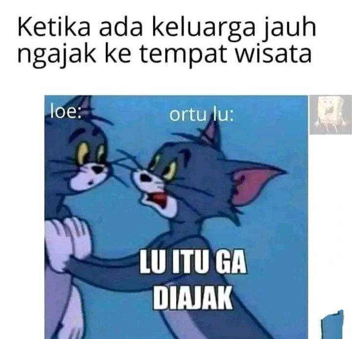 meme liburan Lebaran (instagram.com/wkwkland_real)