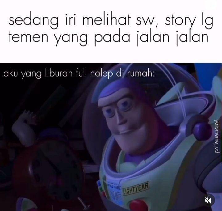 meme liburan Lebaran (instagram.com/rumah_shitmeme.id)