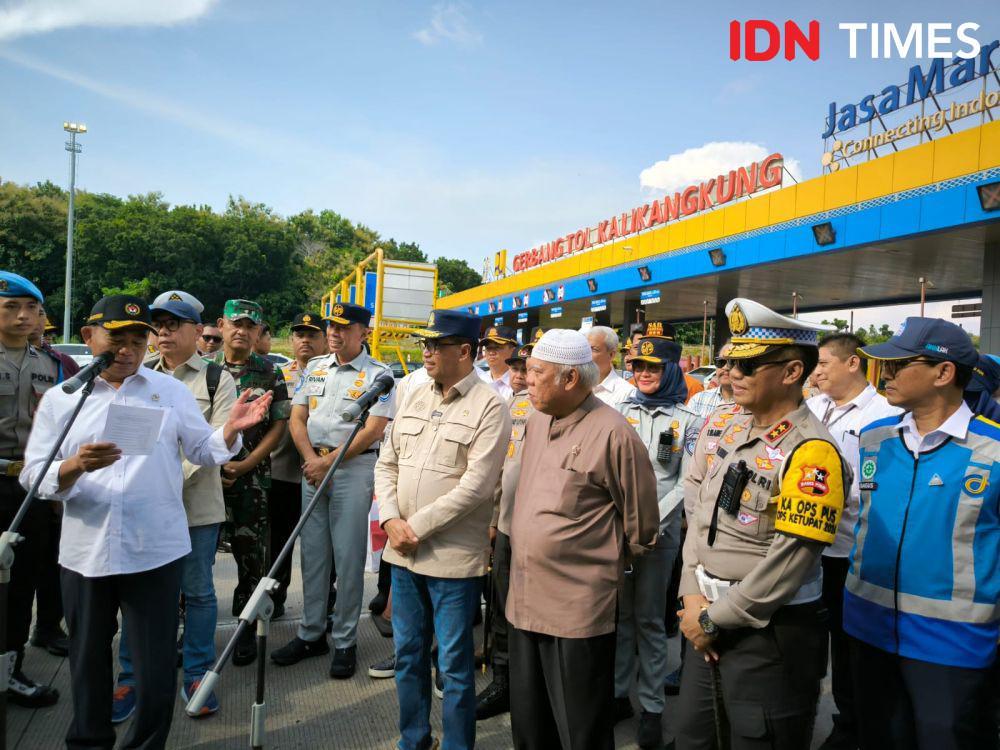 One Way Arus Balik dari Tol Kalikangkung, Pemudik Jangan Emosian