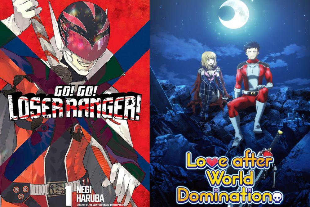 5 Anime Tema Power Rangers dan Super Sentai, Ada Go! Go! Loser Ranger!