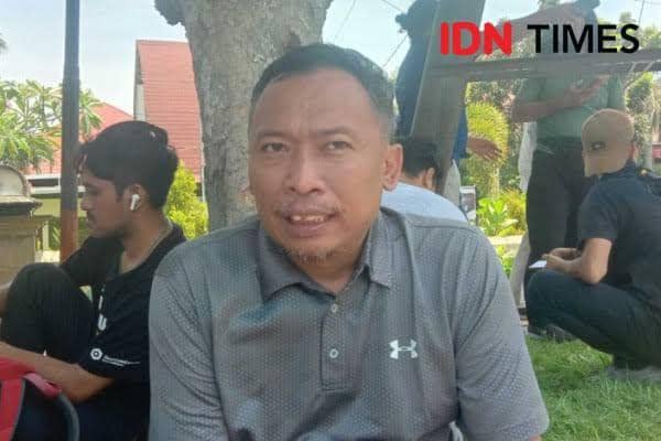 Ketua LPA Kota Mataram Joko Jumadi. (IDN Times/Muhammad Nasir)