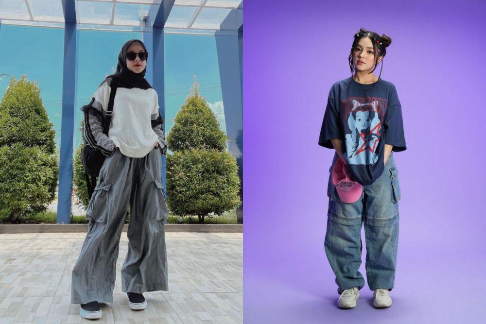 9 Adu Gaya Nissa Sabyan Vs.  Eca Aura, Banyak yang Bilang Mirip!