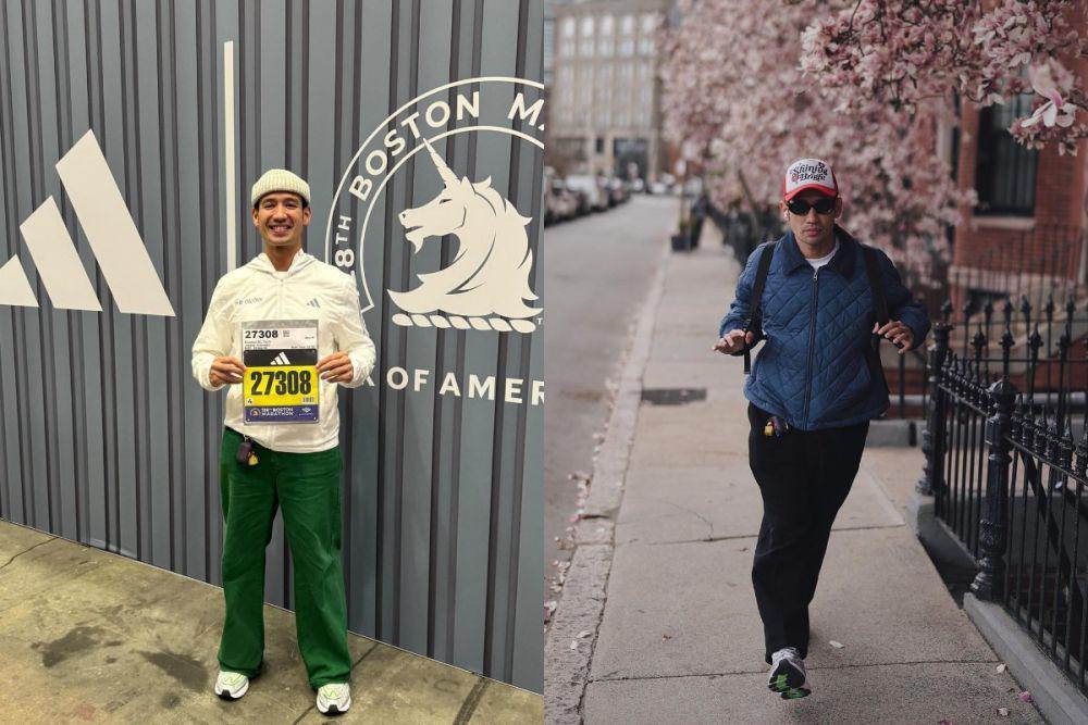 7 Potret Tarra Budiman di Boston, Amerika Serikat, Siap Lomba Maraton!