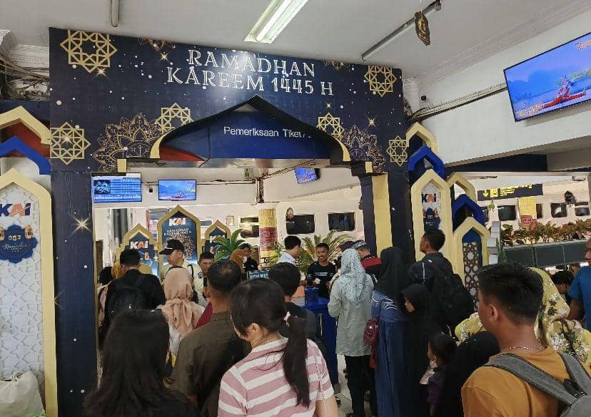 Puncak Arus Balik Lebaran, Kereta Api Sumut Tembus 11 Ribu Penumpang